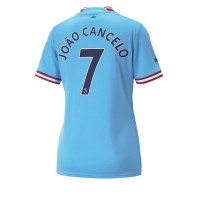Manchester City Joao Cancelo #7 Fotballklær Hjemmedrakt Dame 2022-23 Kortermet